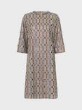 Gerard Darel Paty Round Neck Sequin Dress, Bluesky