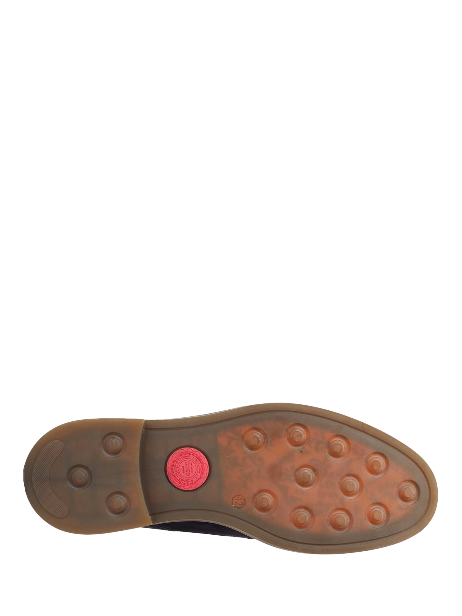 Product image 4 of 5, which shows Base London Mawley Suede Derby Shoes, Navy, 7