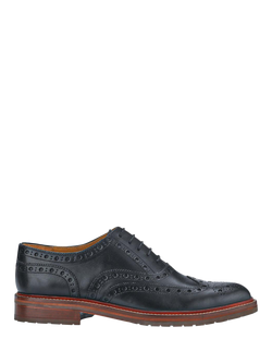 Jones Bootmaker Bertie Leather Oxford Brogues, Black