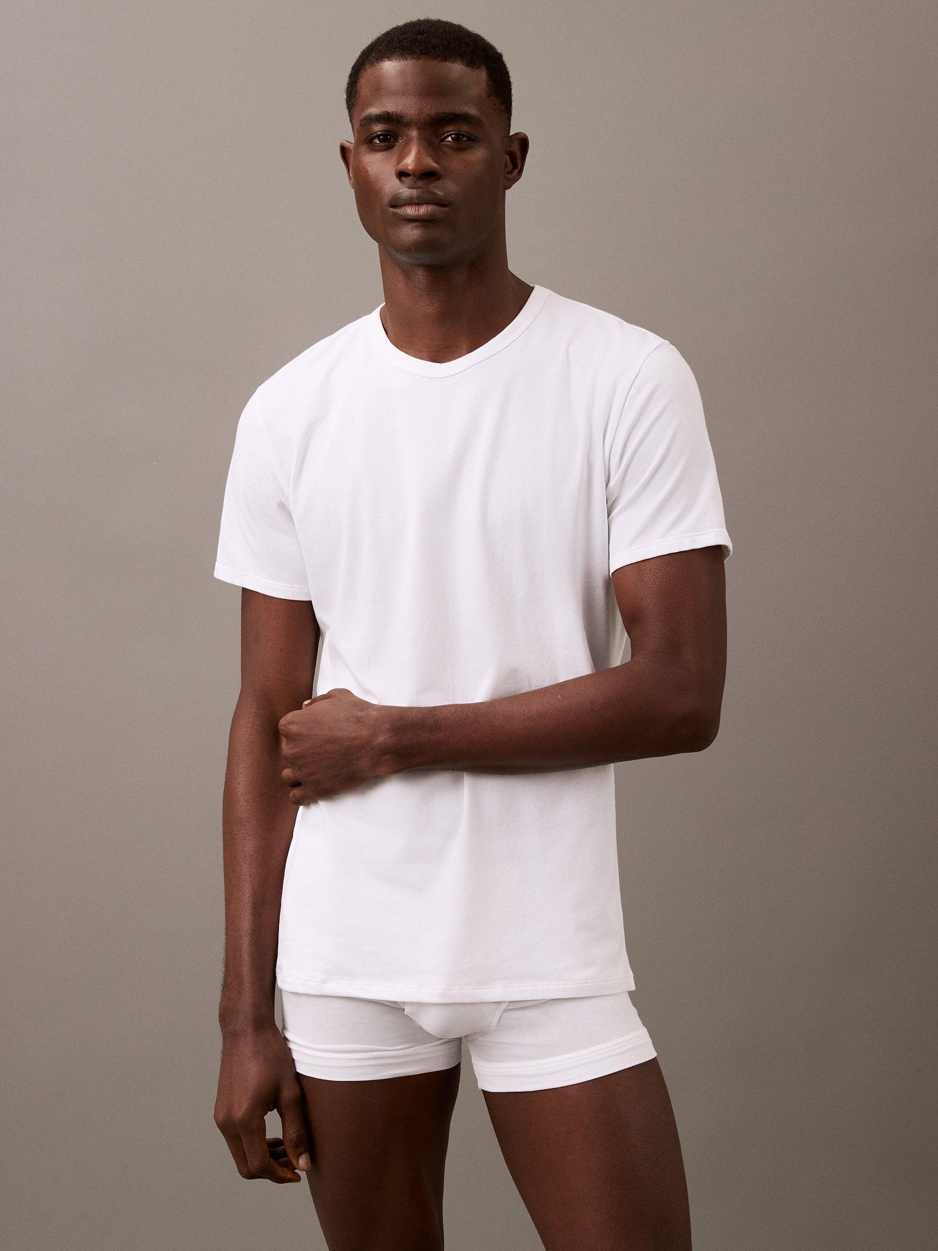 Product image 3 of 5, which shows Calvin Klein Underwear T-Shirt, Pack of 3, White, XS