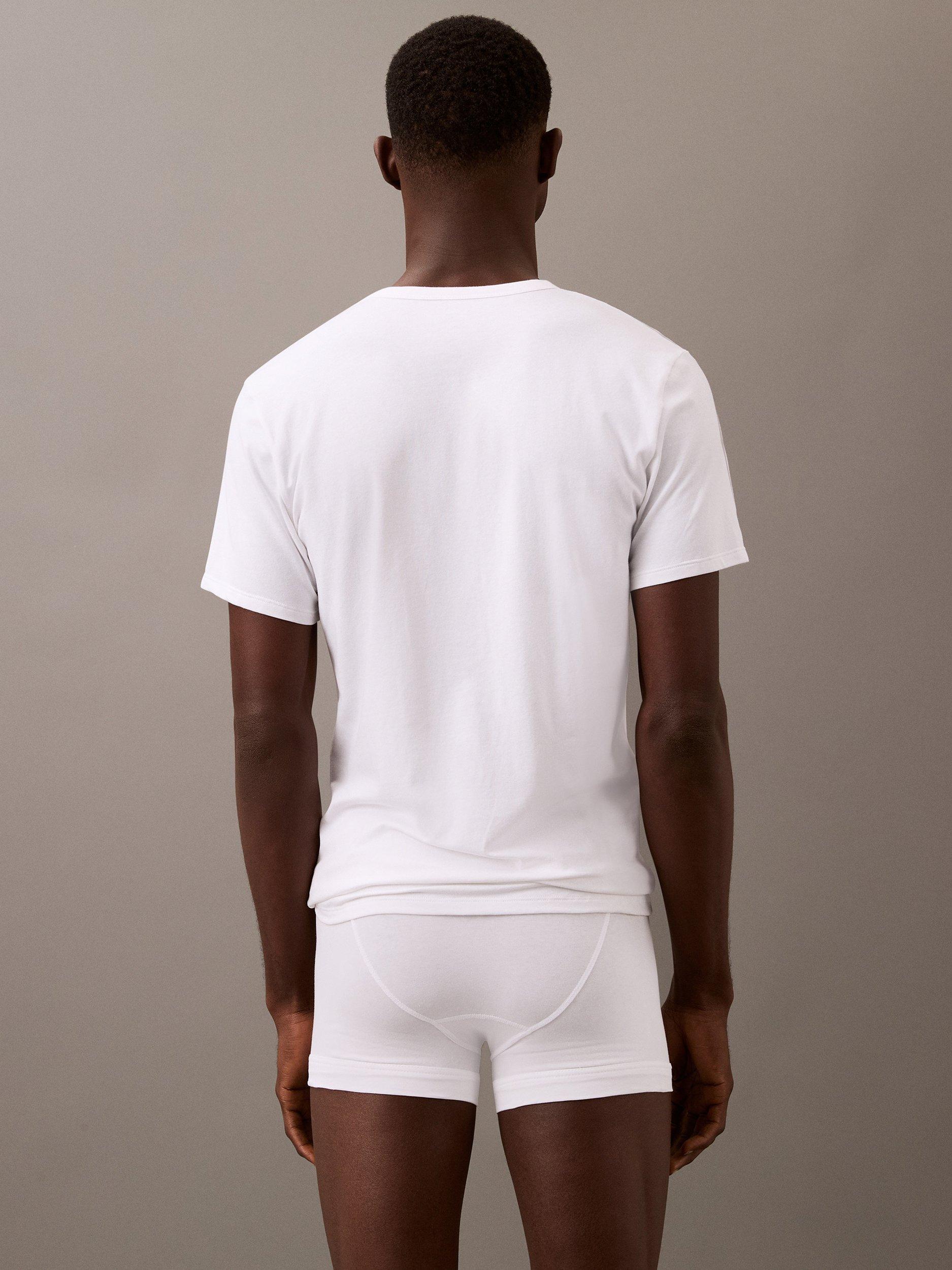 Product image 4 of 5, which shows Calvin Klein Underwear T-Shirt, Pack of 3, White, XS