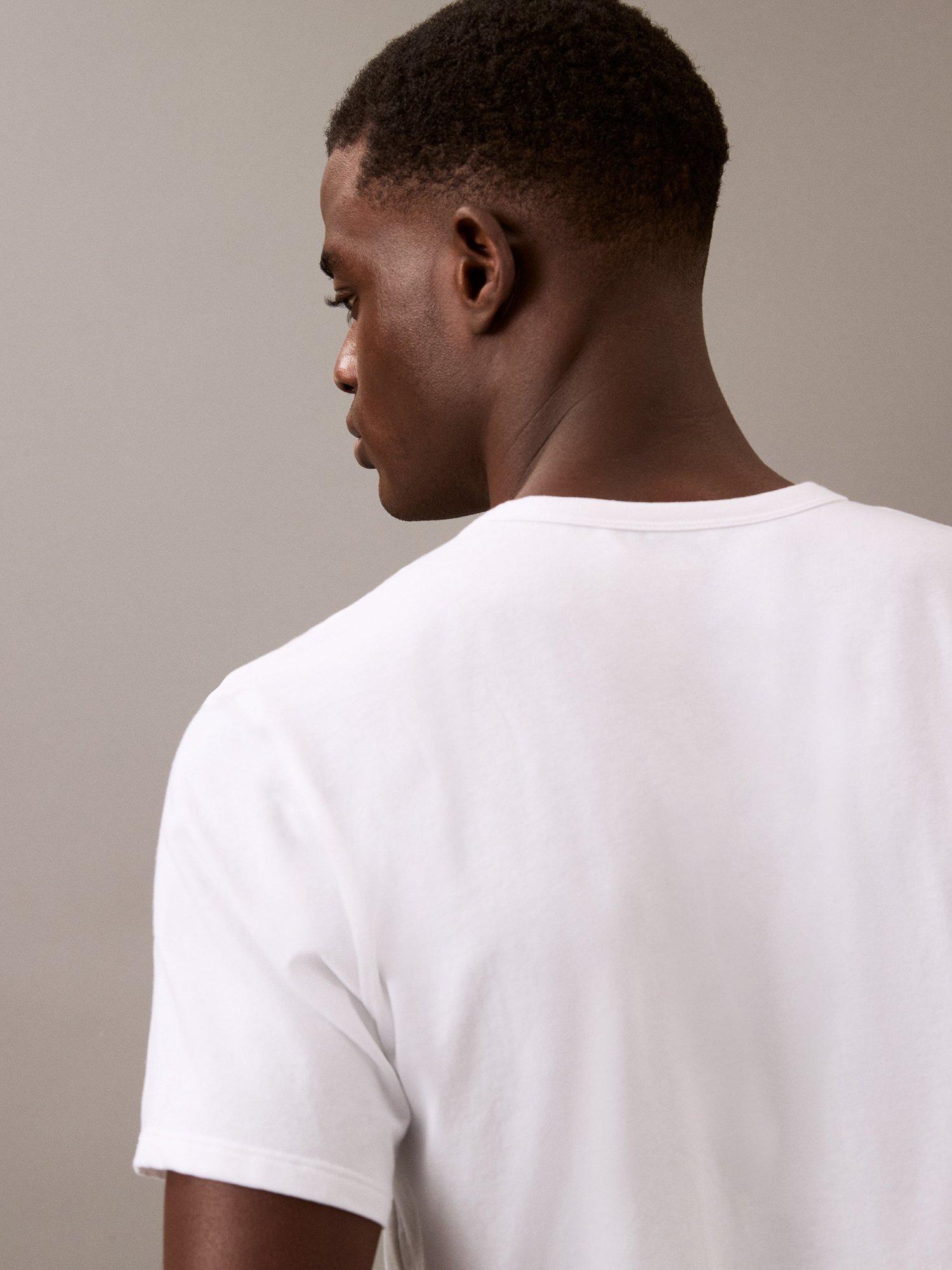 Product image 5 of 5, which shows Calvin Klein Underwear T-Shirt, Pack of 3, White, XS