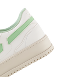 SAYE M82 Hybrid Vegan Leather Lace Up Trainers, White/Multi