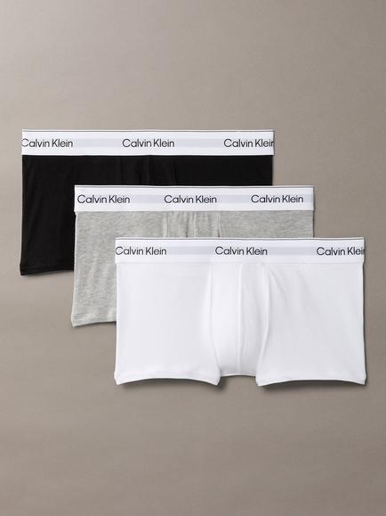 Calvin Klein Icon Cotton Stretch Low Rise Trunks, Pack of 3, Multi, Multi