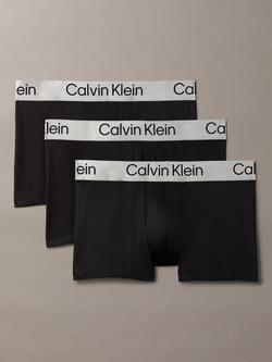Calvin Klein Micro Stretch Boxer Briefs, Pack of 3, Black, Black