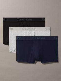 Calvin Klein Ultra Soft Modal Trunks, Pack of 3, Multi - view 2, Multi