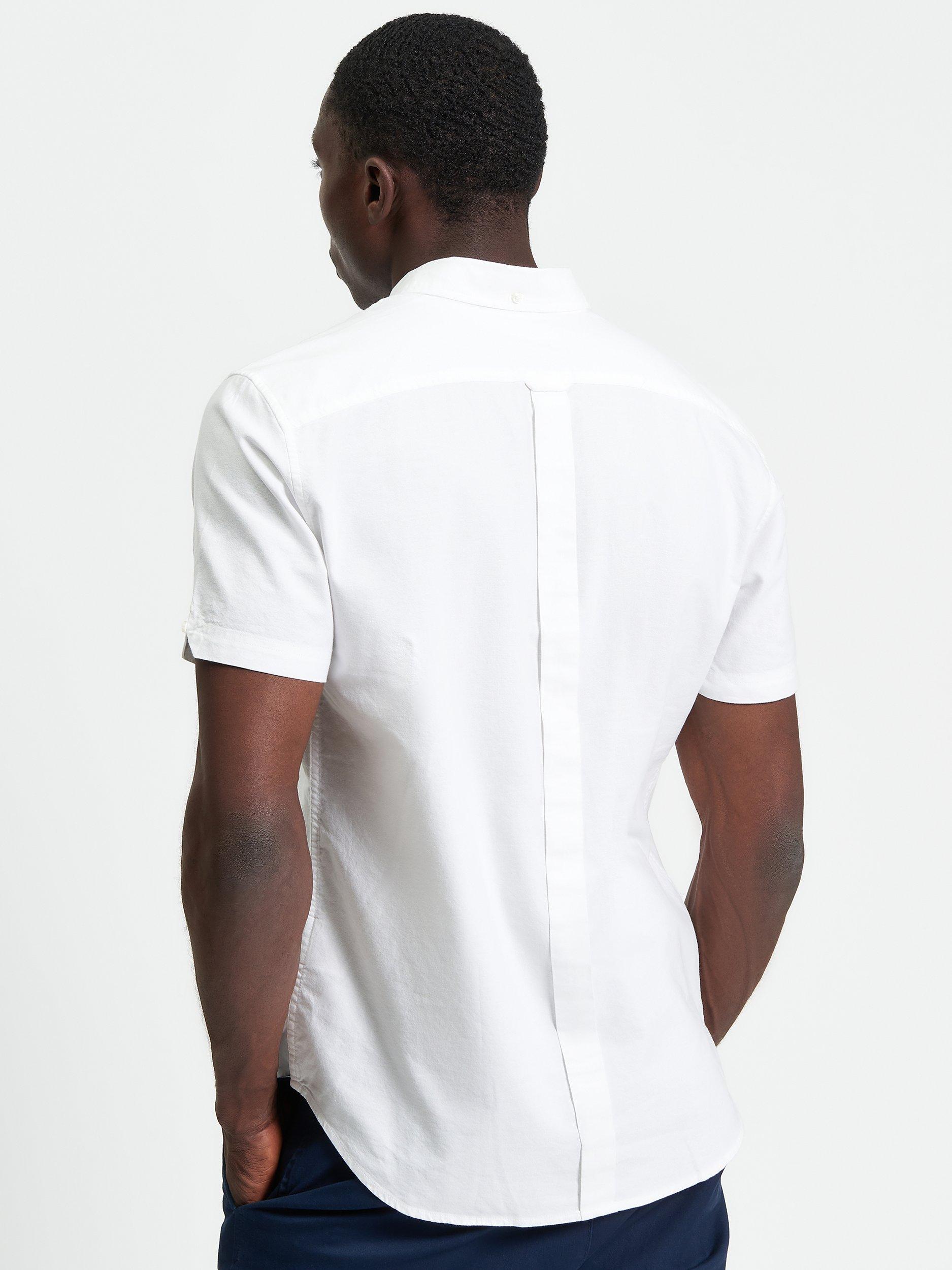 Product image 2 of 5, which shows Ben Sherman Signature Organic Cotton Regular Fit Shirt, White, S