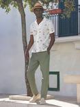 Ben Sherman Brighton to Amalfi Short Sleeve Shirt, Snow White
