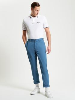 Ben Sherman Signature Slim Fit Cotton Chinos, Airforce