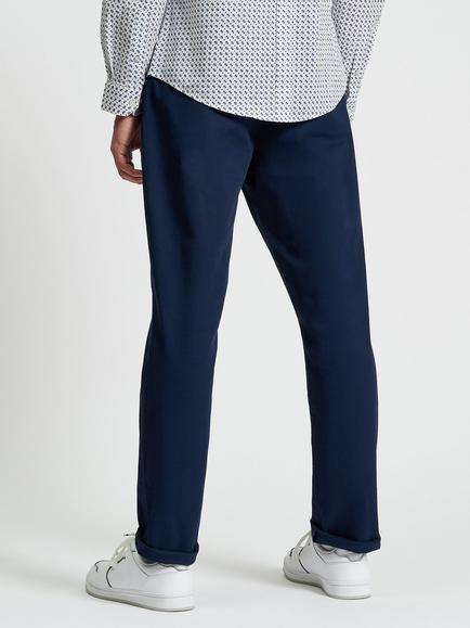 Ben Sherman Signature Slim Fit Cotton Chinos - view 2, Dark Navy