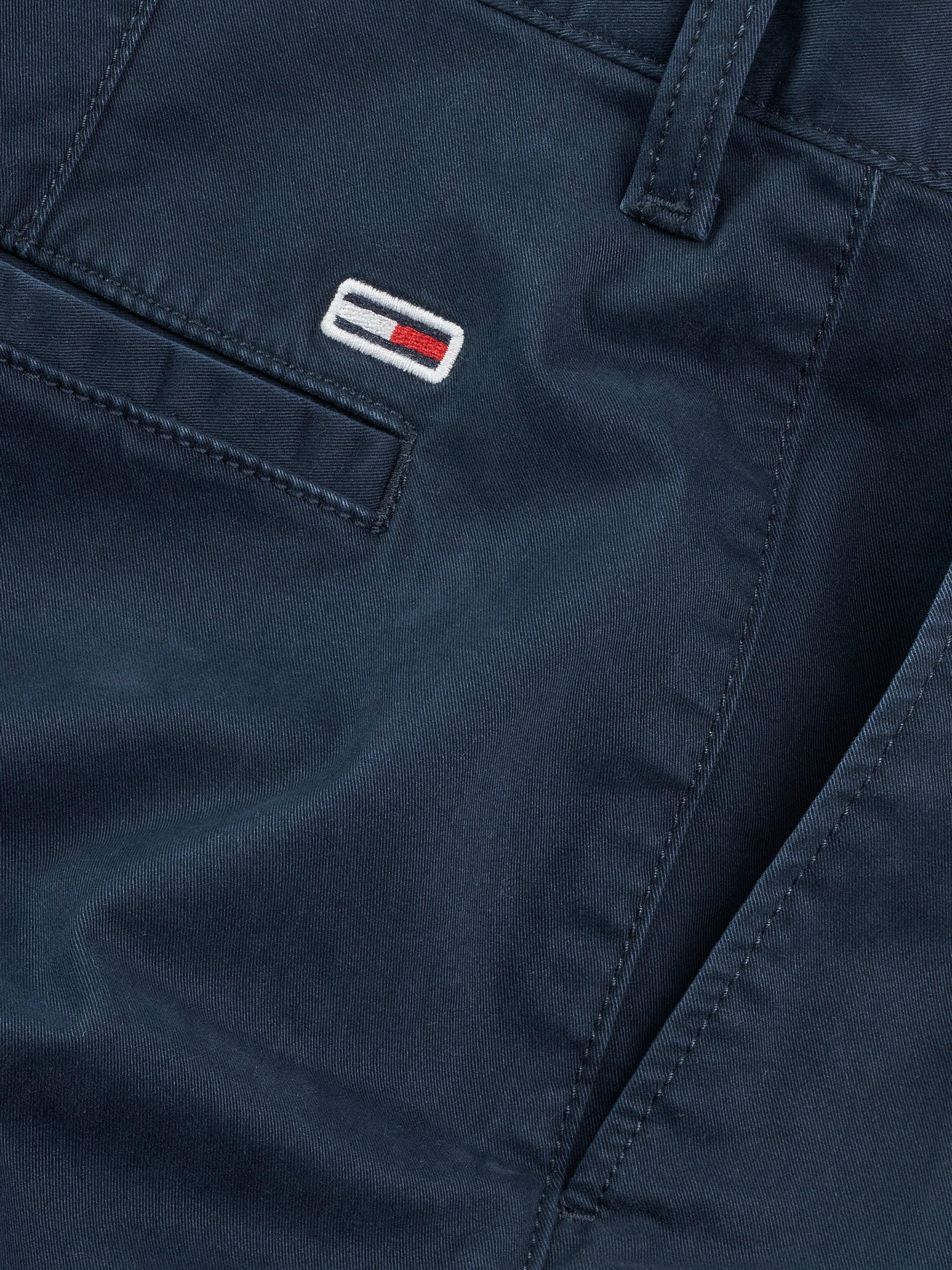 Product image 7 of 7, which shows Tommy Jeans Scanton Cotton Blend Chino Shorts, Dark Night Navy, 28R
