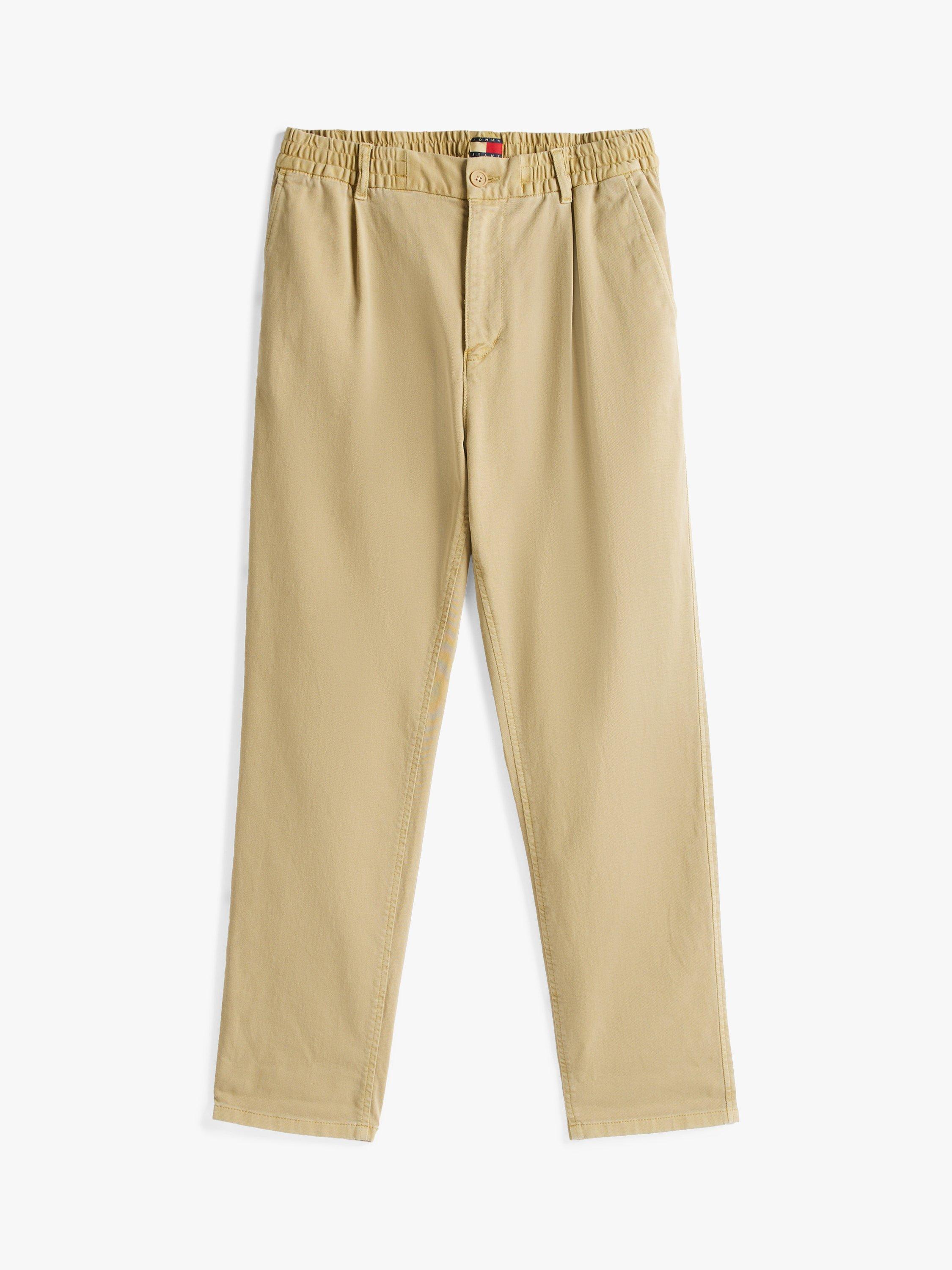 Product image 5 of 5, which shows Tommy Jeans Isaac Stretch Chinos, Relic Tan, S