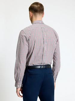 Ben Sherman Long Sleeve Signature House Check Shirt, Red - view 2, Red