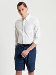 Ben Sherman Signature Organic Cotton Regular Fit Oxford Shirt, White