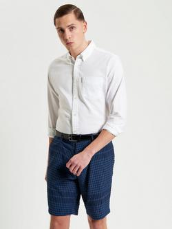 Ben Sherman Signature Cotton Oxford Shirt, White