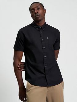 Ben Sherman Signature Organic Cotton Regular Fit Shirt, Black