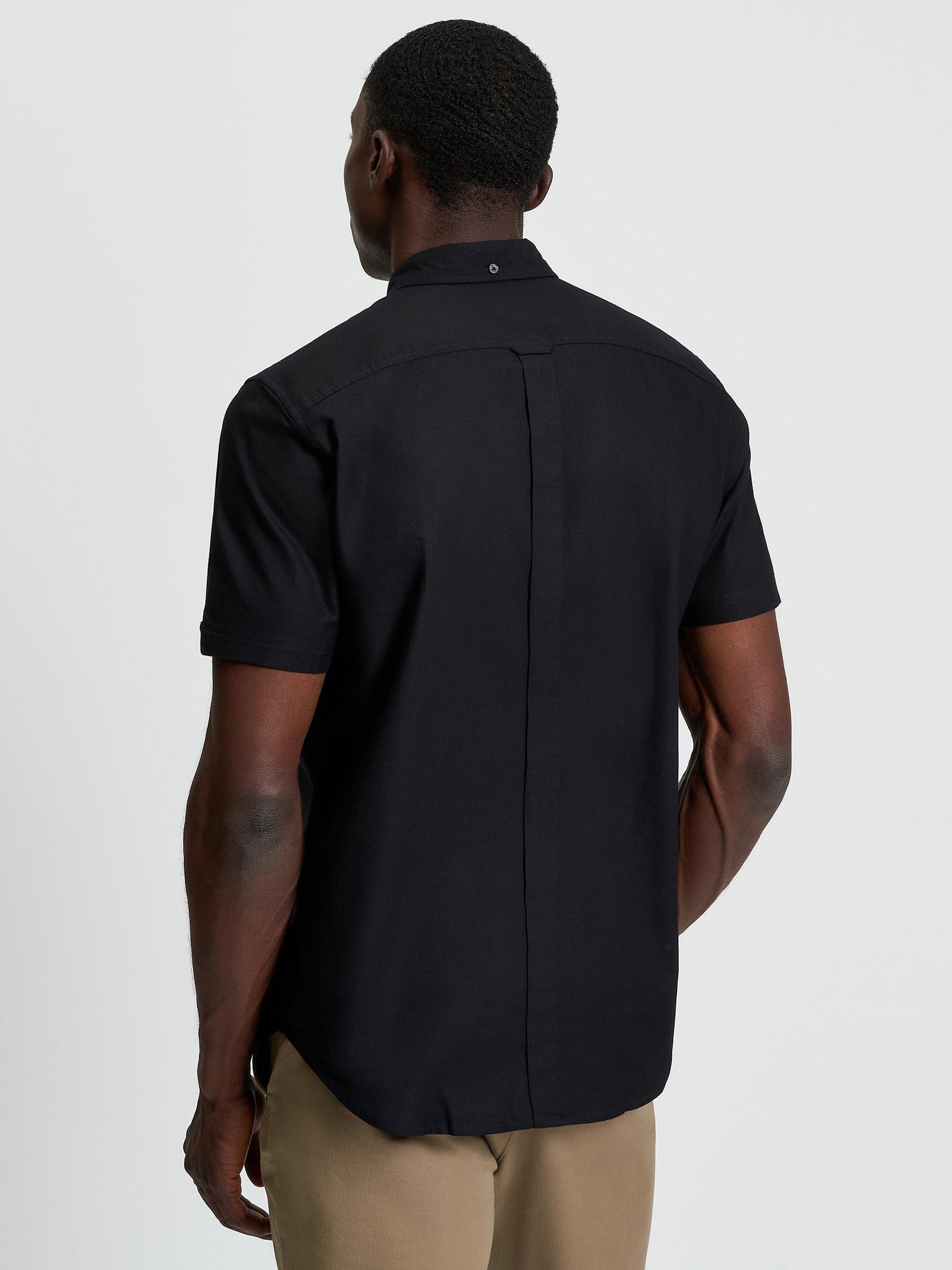 Product image 2 of 5, which shows Ben Sherman Signature Organic Cotton Regular Fit Shirt, Black, S