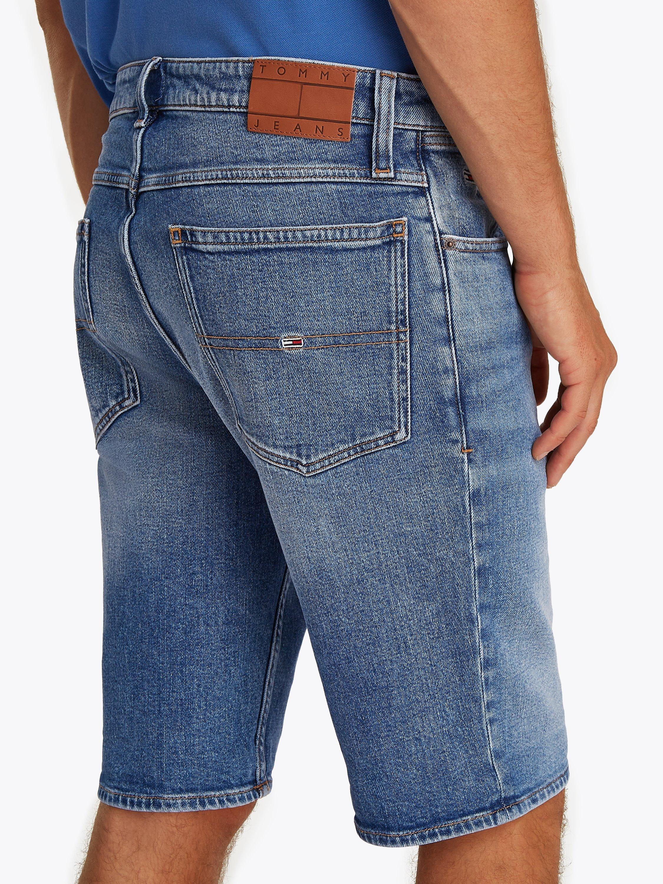 Product image 4 of 7, which shows Tommy Hilfiger Ronnie Denim Shorts, Medium Blue, 28R