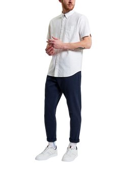 Ben Sherman Slim Taper Fit Trousers, Dark Navy