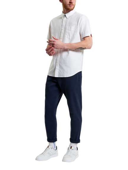 Ben Sherman Slim Taper Fit Trousers, Dark Navy
