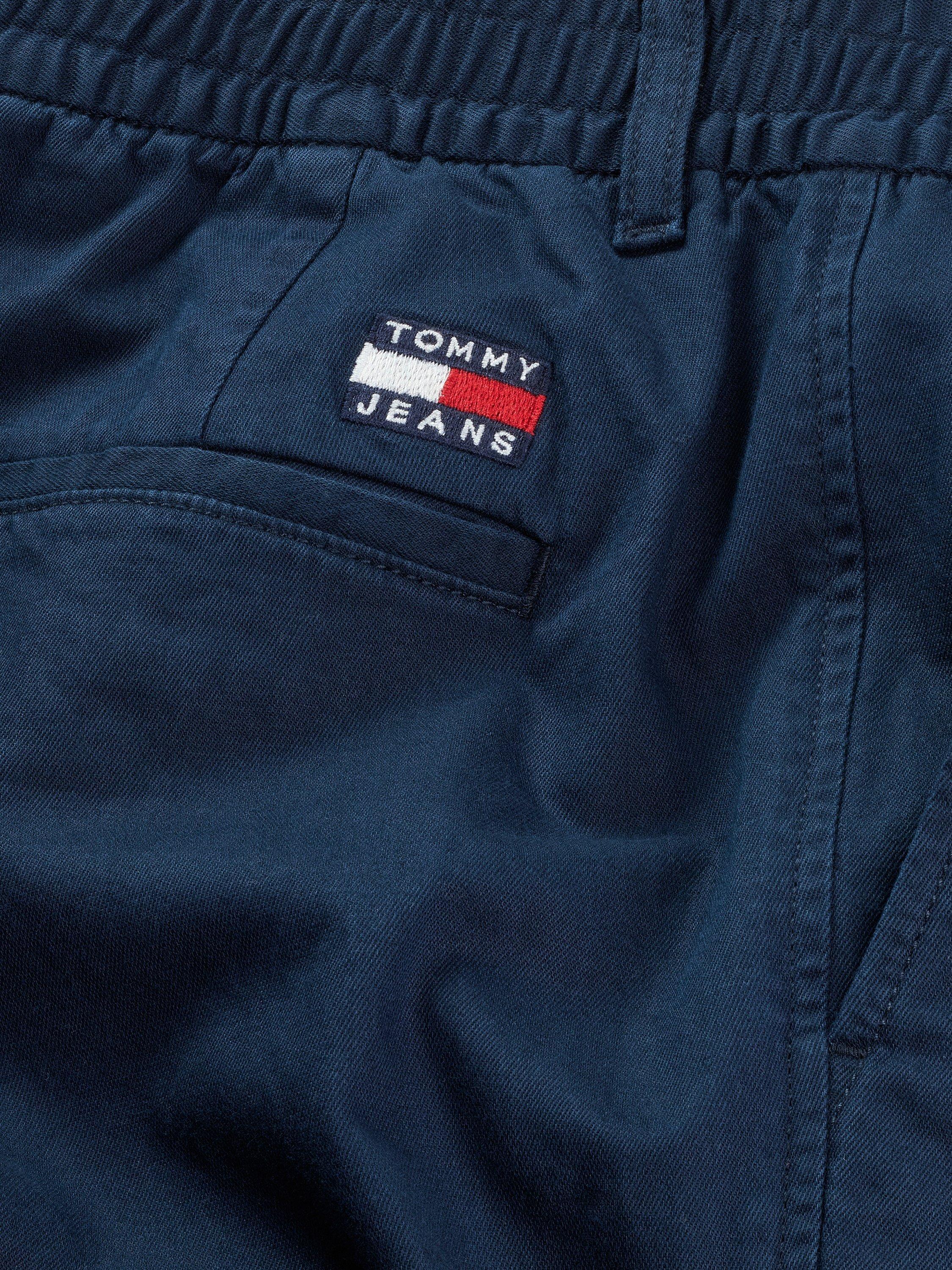 Product image 8 of 8, which shows Tommy Jeans Isaac Hemp Blend Joggers, Navy Blue, S