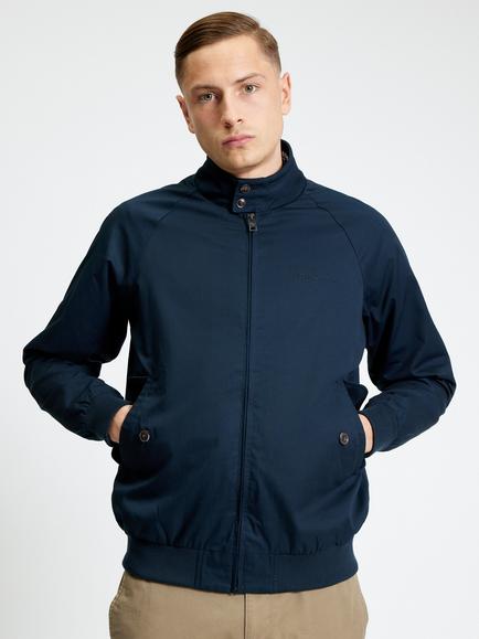 Ben Sherman Signature Harrington Jacket - view 2, Dark Navy