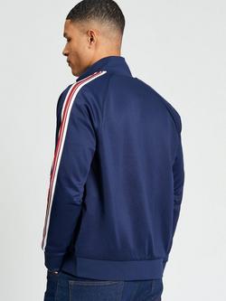 Ben Sherman House Tape Track Top, Dark Navy - view 2, Dark Navy