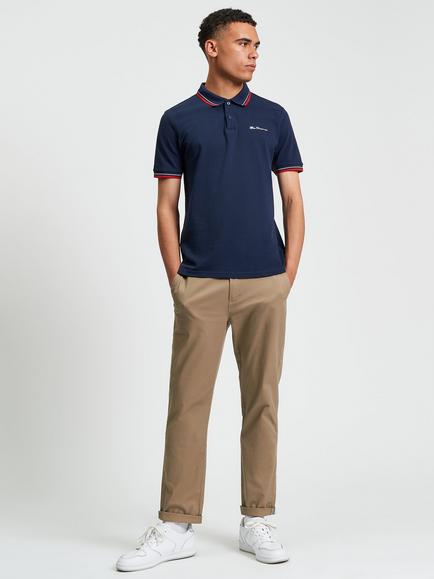 Ben Sherman Signature Slim Fit Cotton Chinos, Stone