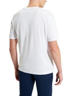 Ben Sherman Organic Cotton Short Sleeve Ice-Cream Graphic T-Shirt, White - view 2, White