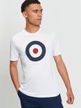 Ben Sherman Organic Cotton Regular Fit Logo T-Shirt, White
