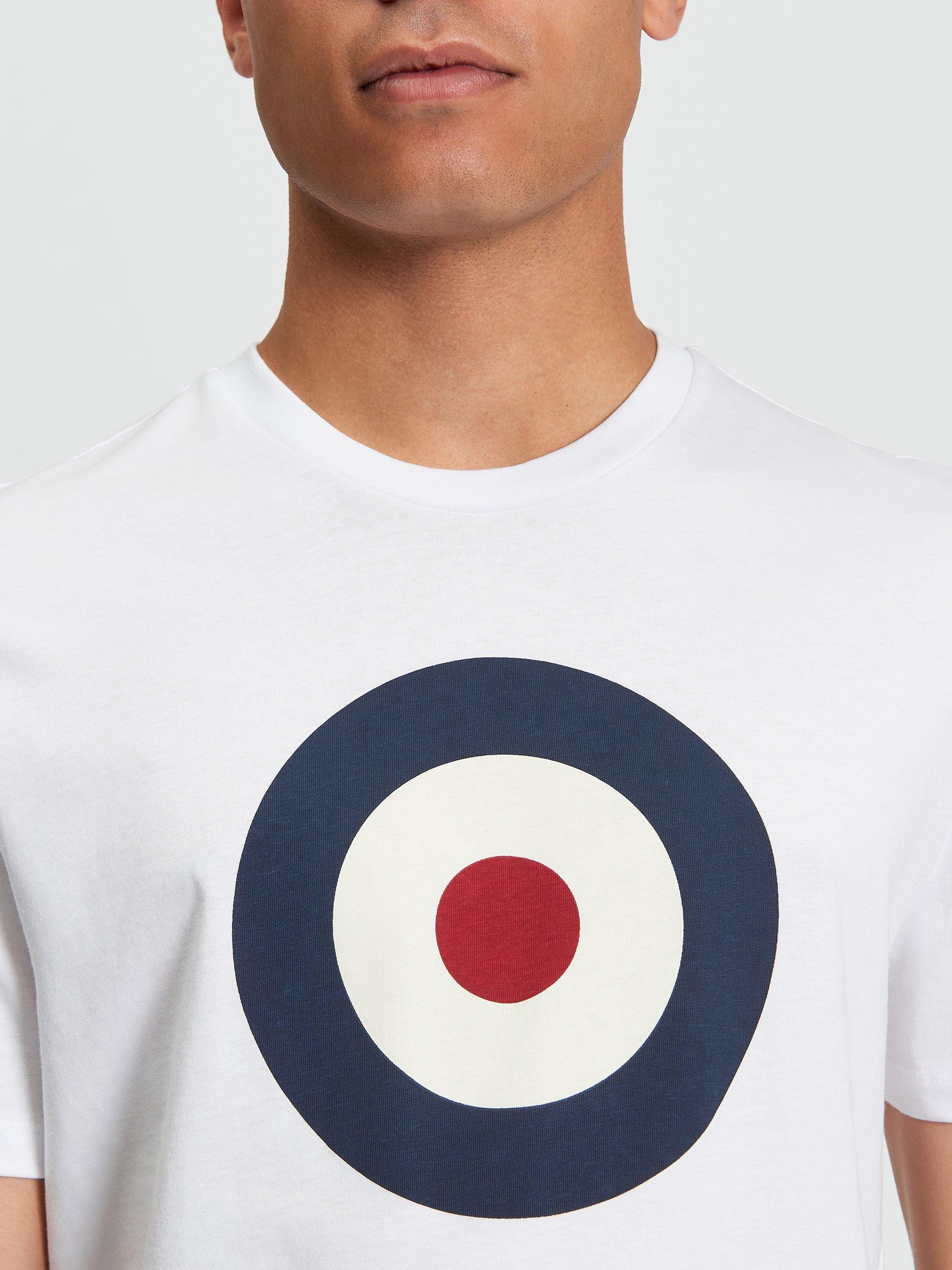 Product image 4 of 5, which shows Ben Sherman Organic Cotton Regular Fit Logo T-Shirt, White, S