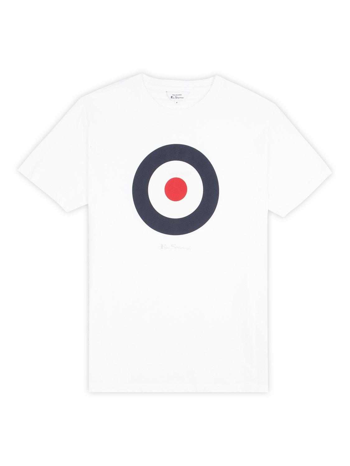 Product image 5 of 5, which shows Ben Sherman Organic Cotton Regular Fit Logo T-Shirt, White, S