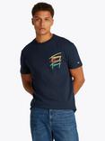 Tommy Jeans Cotton Regular Fit Short Sleeve Back Graphic T-Shirt