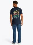 Tommy Jeans Cotton Regular Fit Short Sleeve Back Graphic T-Shirt