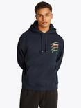 Tommy Jeans Cotton Hoodie, Dark Night Navy