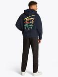 Tommy Jeans Cotton Hoodie, Dark Night Navy
