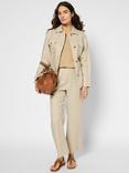 Gerard Darel Rivaelle Pure Linen Jacket, Rope