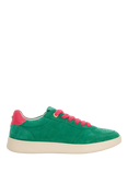 Dune Electrolite Suede Trainers, Green