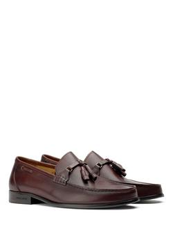 Simon Carter Tric Leather Loafers - view 2, Brown