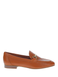 Jones Bootmaker Hana Metal Strap Leather Loafers, Tan