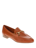 Jones Bootmaker Hana Metal Strap Leather Loafers, Tan