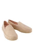 TOMS Carolina Suede Platform Espadrilles, Pale Rose