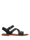 TOMS Sloane Leather Sandals, Black