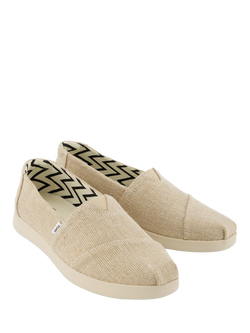 TOMS Alpargata Plus Espadrilles, Straw - view 2, Straw