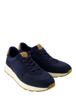 TOMS TRVL Lite Leather Blend Retro Trainers - view 2, Navy