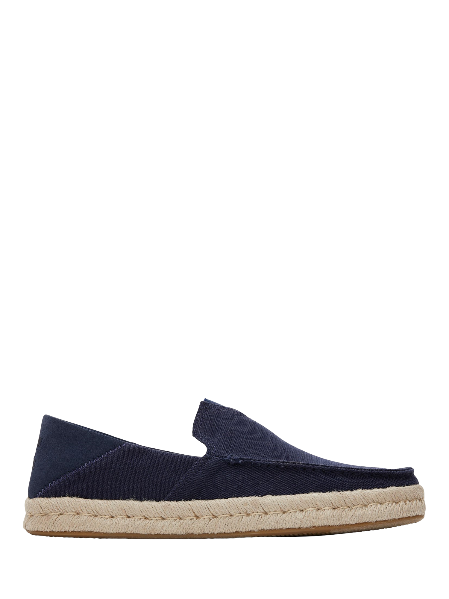 Product image 1 of 5, which shows TOMS Alonso Rope Loafers, Navy, 7