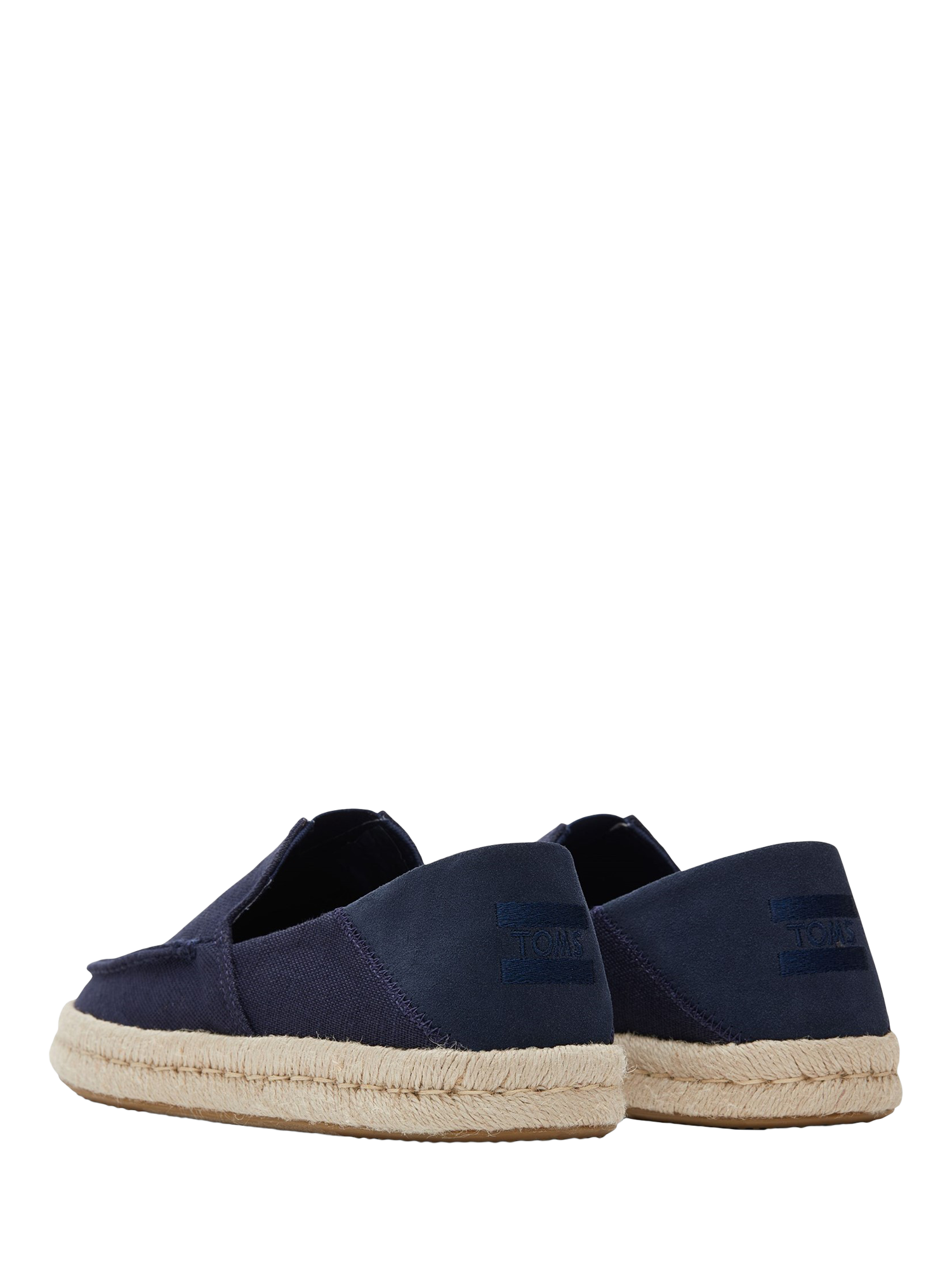 Product image 3 of 5, which shows TOMS Alonso Rope Loafers, Navy, 7