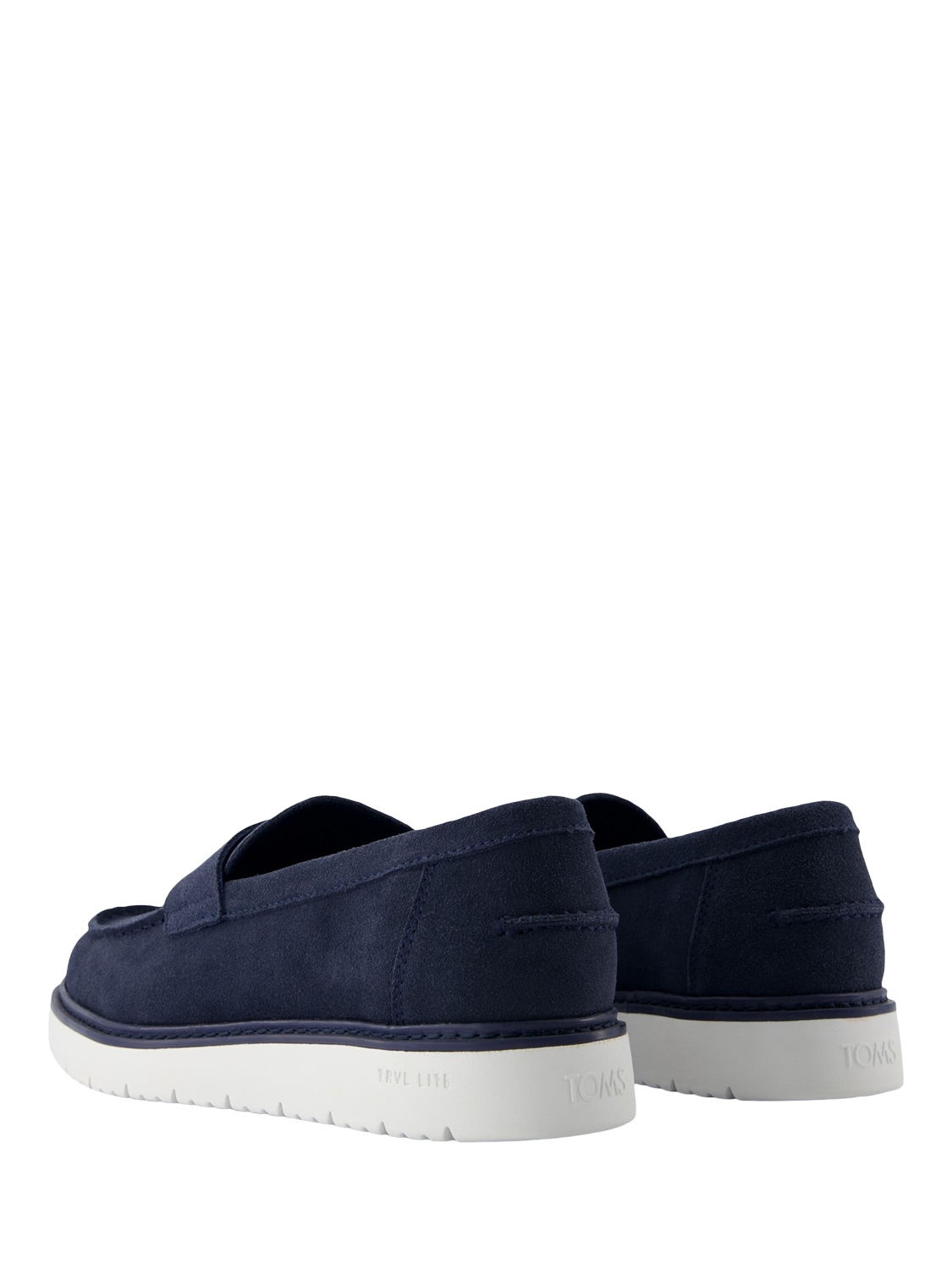 Product image 3 of 5, which shows TOMS Navi TRVL Lite Havana Loafers, Navy, 7
