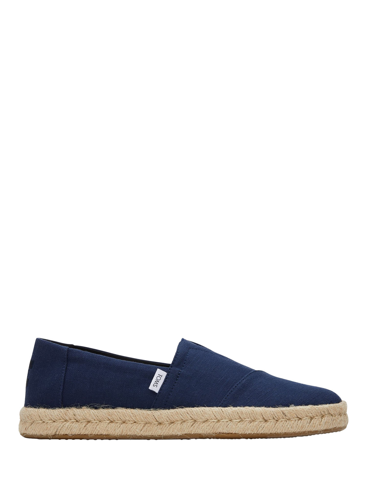 Product image 1 of 5, which shows TOMS Alpargata Rope 2.0 Espadrilles, Navy, 7