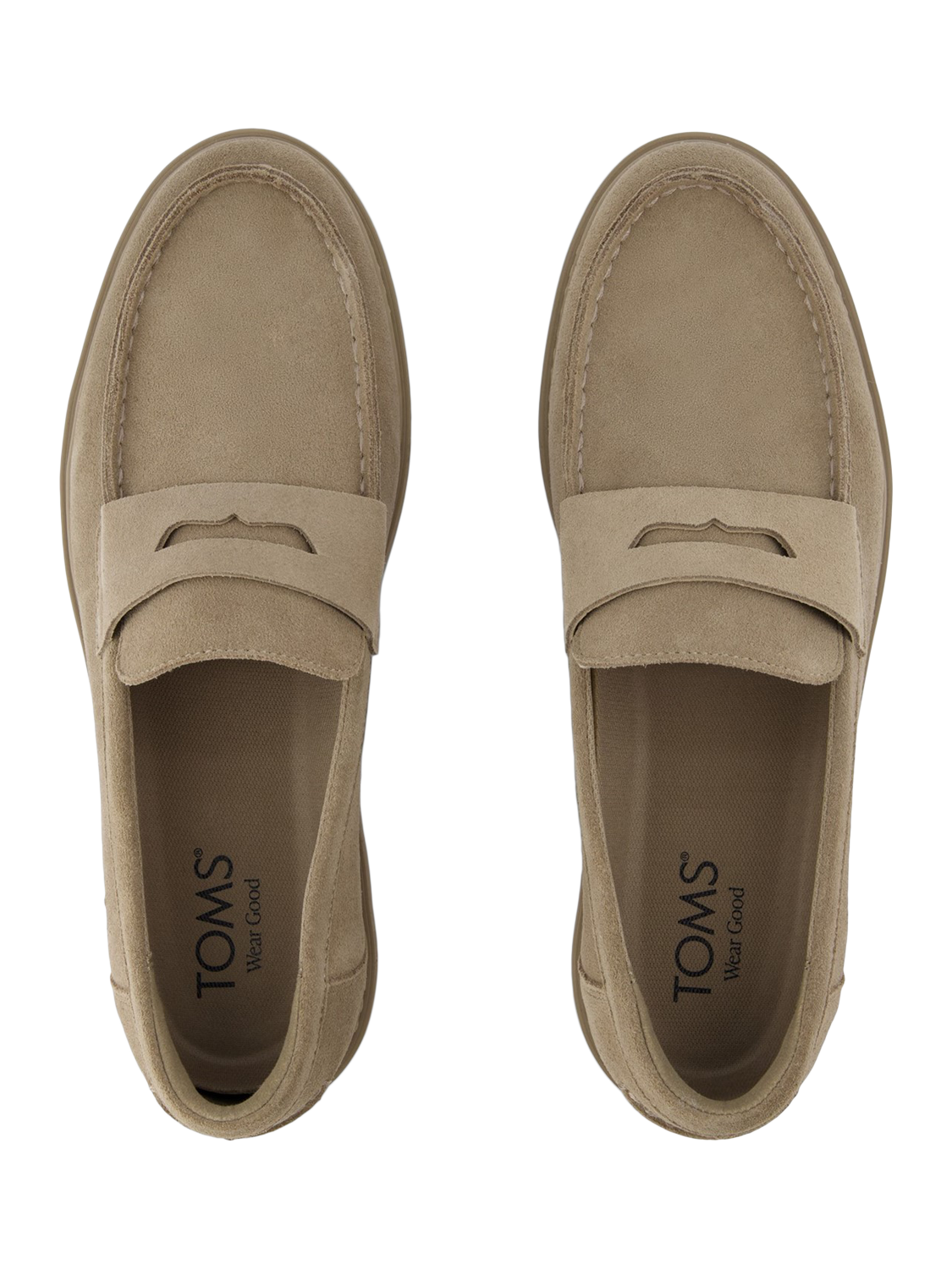 Product image 5 of 5, which shows TOMS Navi TRVL Lite Havana Loafers, Camel, 7